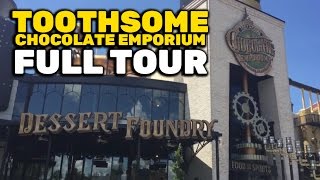 Toothsome Chocolate Emporium tour at Universal Orlando CityWalk