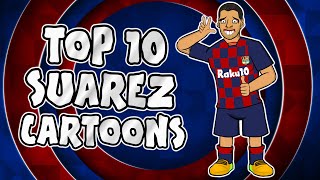 ??Luis Suarez - Top 10 Cartoons??