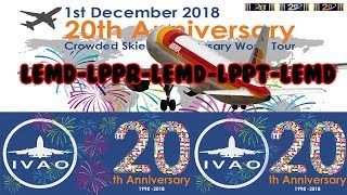 A POR LA MEDALLA DEL 20 ANIVERSARIO!!![MADRID-PORTO-MADRID-MÁLAGA][IVAO]