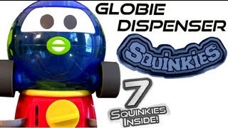 Cars 2 Squinkies Globie Dispenser Mini Gumball Machine