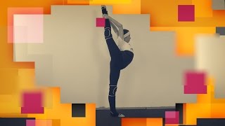 Как правильно и быстро сделать заднюю затяжку. Танцы Онлайн с Кристиной Мацкевич