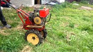 Motoblok MB-1 Мотоблок МБ-1 praca silnika