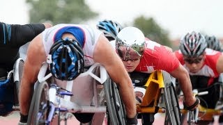Athletics - men's 5000m T54 semifinals 1 - 2013 IPC Athletics World
Championships, Lyon