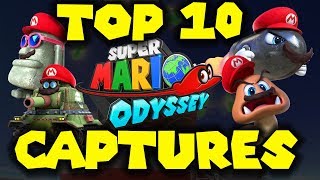 TOP 10 Captures in Super Mario Odyssey!