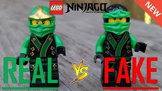REAL VS FAKE LEGO NINJAGO MINIFIGURES!