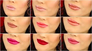 Jouer Cosmetics Creme Liquid Lipstick Lip Swatches