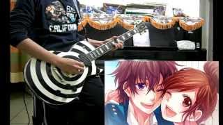 [TAB]【HoneyWorks 】GUMI - ┗|∵|┓病名恋ワズライ 弾いてみた (guitar cover)