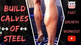 Calf Workout for Mass - How To Grow Big Calves Fast