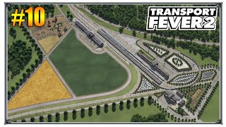 Маршрут через всю карту | Transport Fever 2 прохождение | S01 #10 (жд игры)
