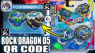 QR CODES ROCK DRAGON D5 + OGRE O5 BEYBLADE BURST RISE