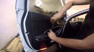 Hyundai Santa Fe   disassembly door ( Hyundai Santa Fe разборка дверей )