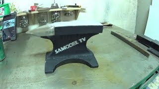 КРУТАЯ "НАКОВАЛЬНЯ" ИЗ РЕЛЬСЫ! Steep anvil of rails!