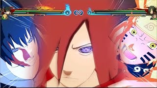 Naruto Ultimate Ninja Storm Revolution - Six Paths Madara vs Rinnegan Sasuke & Rikudou Naruto (Mods)