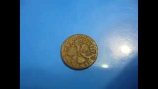 Солид Боратинка 1664 год медь Ян Казимир Речь Посполита