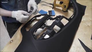 Ремонт торпедо на Kia Rio После ДТП