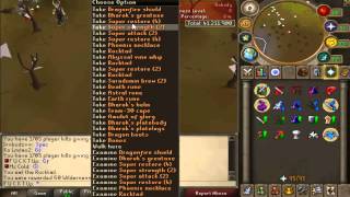 [Soulsplit]Pk Vid 6 T u r n t Up | d claw,gmaul,dds,cmaul | pure - dharock | Enjoy !! [1b + loot]