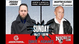 Martin Klebba (Pirates of the Caribbean) Panel | Nickel City Con 2017