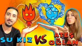 ATEŞ OĞLAN  SU KIZ'A AŞIK OLDU !  ?♥️? | Fire boy and Water girl
