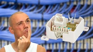 Как подключить интернет розетку