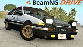 BeamNG Drive I TOYOTA AE86 INITAL-D #1198 [Alpha]