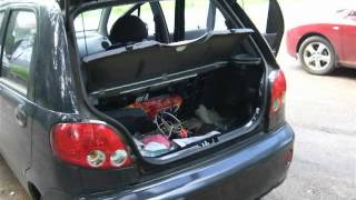 Матиз 85U - Задний бампер от "Chery QQ Sweet".