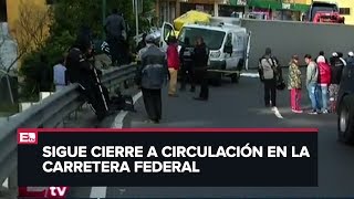 Accidente vial en la México-Toluca deja una persona muerta