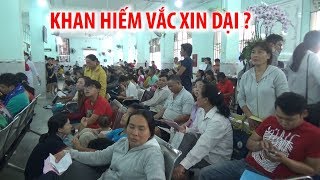 Người dân hoang mang vì đột ngột khan hiếm vắc xin dại