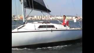 Finot Eglantine sailing yacht, 31ft Half Ton Class boat 1990 For Sale