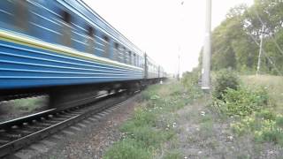 ВЛ80т-1804 нагоняет время с поездом №432 Одесса-Харьков