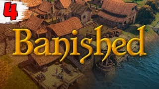 СТРОИТЕЛЬСТВО ТОРГОВОГО ПОРТА ► Banished прохождение на русском #4