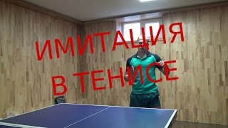 УПРАЖНЕНИЯ В НАСТОЛЬНОМ ТЕННИСЕ. Имитация. Уроки настольного тенниса