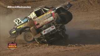 Off Road Road Rage - Truck Plows over another -  WW #19