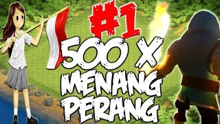 Clan COC INDONESIA PERTAMA 500 War Win - Clash Of Clans Indonesia