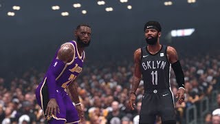 NBA 2K19 Modded Season Showcase: Lakers vs. Nets
