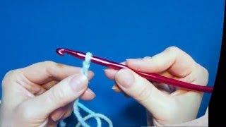 Первая петля крючком  Урок 1  How to make the first loop hook