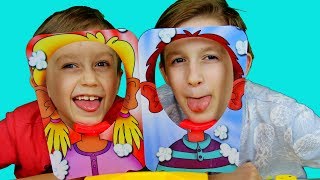 Челлендж Торт в лицо  или Pie Face на канале Mark Vlad FamilyChannel