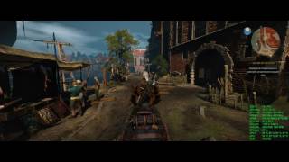The Witcher 3 (4790K 4.7 GHz/DDR3 1866 MHz/GTX 1070 SLI ON/3413x1440) (X-FI Titanium)