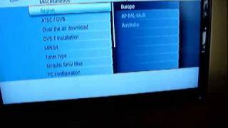 Philips LCD TV PFL Serie Service Menu