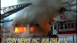 EAST ORANGE 3 ALARM DOUBLE FATAL FIRE
