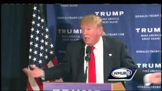 Raw video: Donald Trump speaks in Laconia