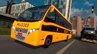 BUSETA ESCOLAR RUMBO A CALI !! - EURO TRUCK SIMULATOR 2 | MAPA DE COLOMBIA