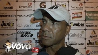 [Série B '14] Coletiva Sérgio Soares - Pré-jogo Santa Cruz-PE X Ceará S.C