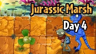 Plants vs Zombies 2 - Jurassic Marsh Day 4: Useful Blover