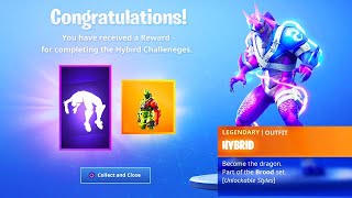 The New MAX HYBRID SKIN in Fortnite..