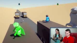 НЕ ТРОГАЙ МОИ ШАРИКИ! Gang Beasts! #2