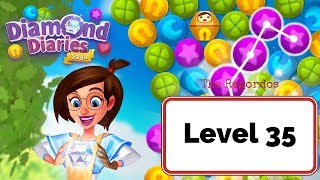 Diamond Diaries Saga Level 35 - No Boosters
