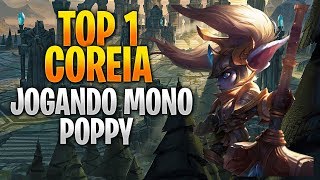 ELE É MONO POPPY E TEM MAIS DE 1000 PONTOS NO CHALLENGER DA COREIA!!!