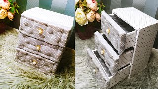Комод из картона своими руками/Как сделать комод из картона/Chest of cardboard with his hands