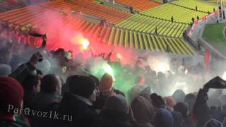 Спартак - Локомотив. 31-й тур. Обзор трибуны (20.11.2011)