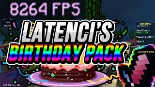 LATENCI'S BIRTHDAY PACK RELEASE! SWEET 16X BIRTHDAY PACK!